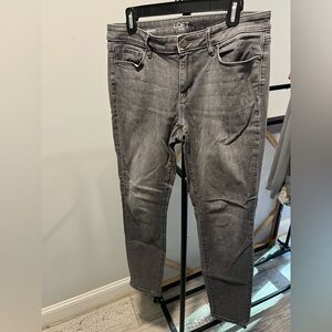 LOFT Women's Gray Skinny Jeans
